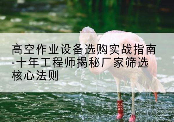 穆棱剪叉式升降机厂家-高空作业设备选购实战指南-十年工程师揭秘厂家筛选核心法则